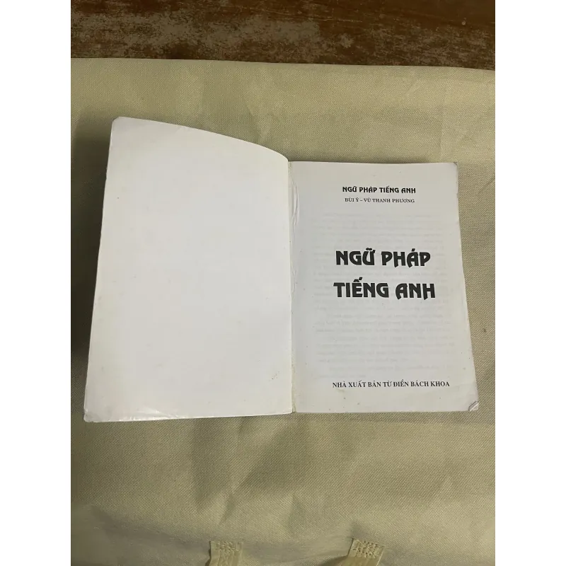 NGỮ PHÁP TIẾNG ANH - BÙI Ý & VŨ THANH PHƯƠNG 749258