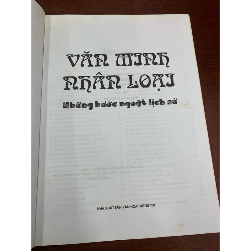 Văn minh nhân loại những bước ngoặt lịch sử  279568