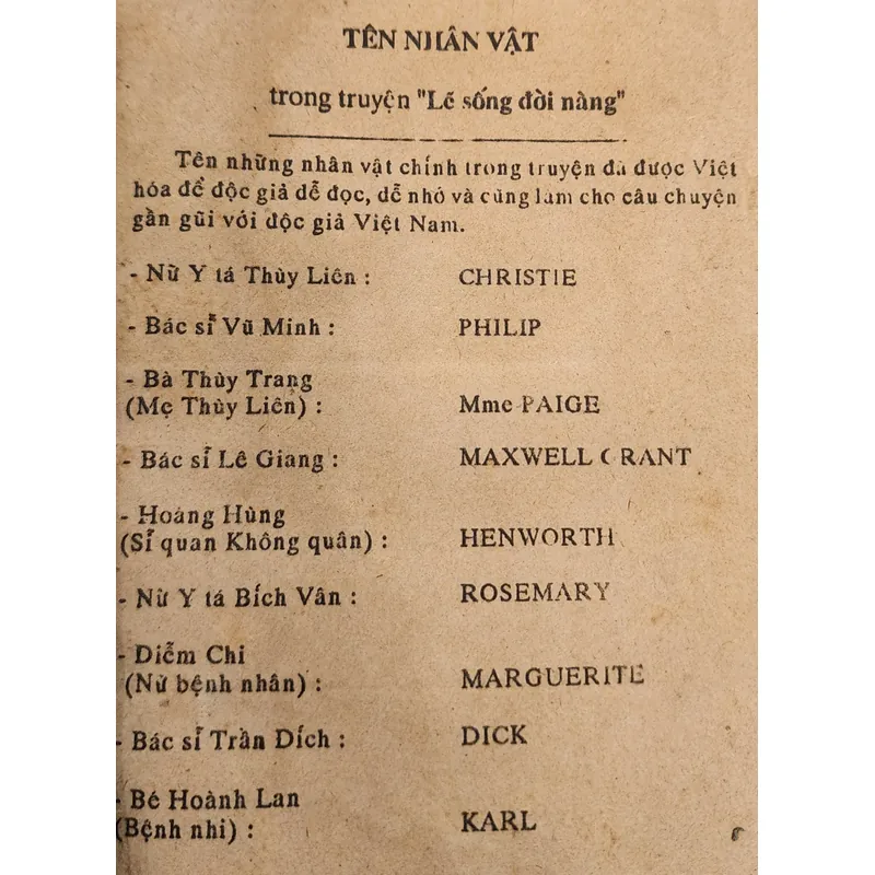 Tiểu thuyết LẼ SỐNG ĐỜI NÀNG - tác giả: Denise Robins 714657