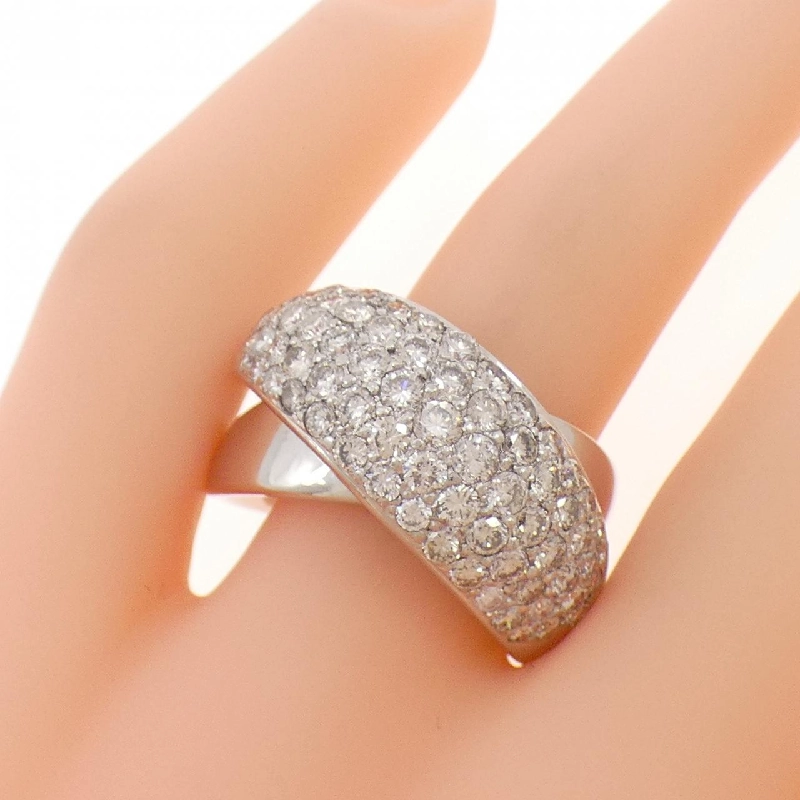 Nhẫn kim cương Pavé K18WG 2.24CT - Hàng hiệu Chính hãng 851419