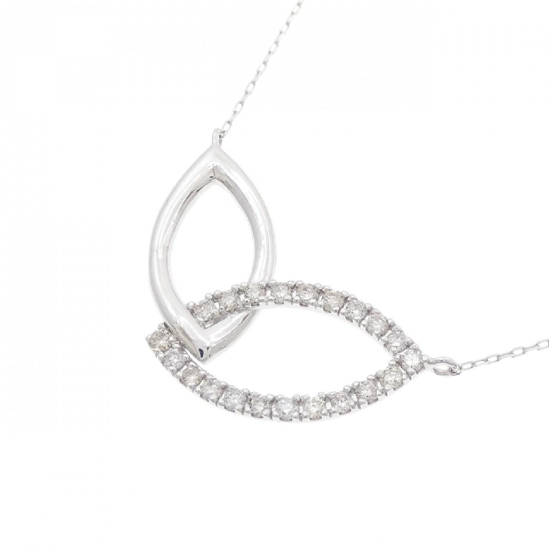 K18WG Dây chuyền kim cương 0.20CT - Hàng hiệu Chính hãng 861640