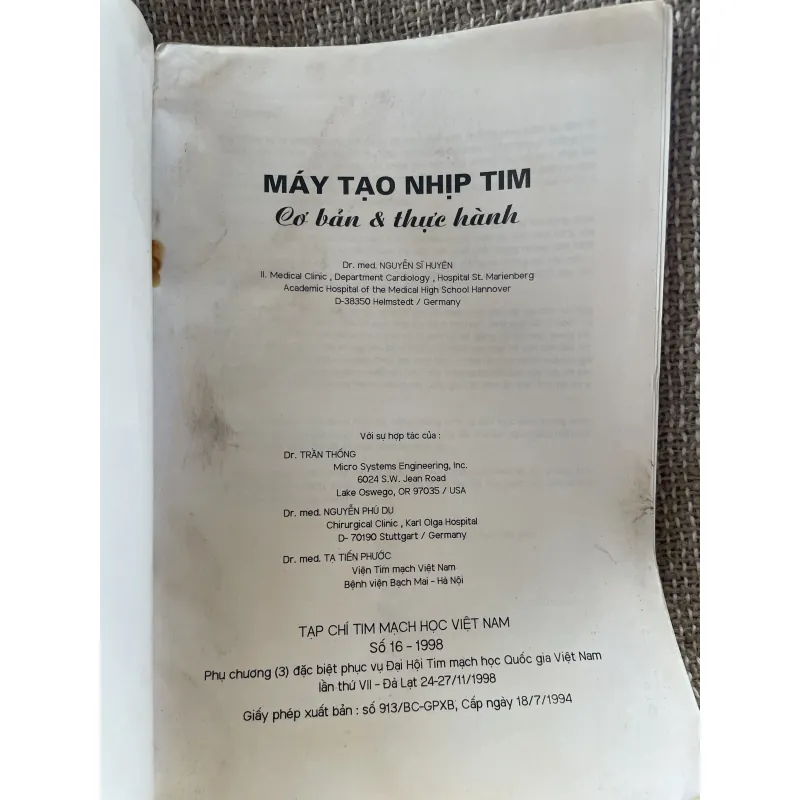 Máy Tạo nhịp tim cơ bản và thực hành: khổ lớn, 1994 1025048