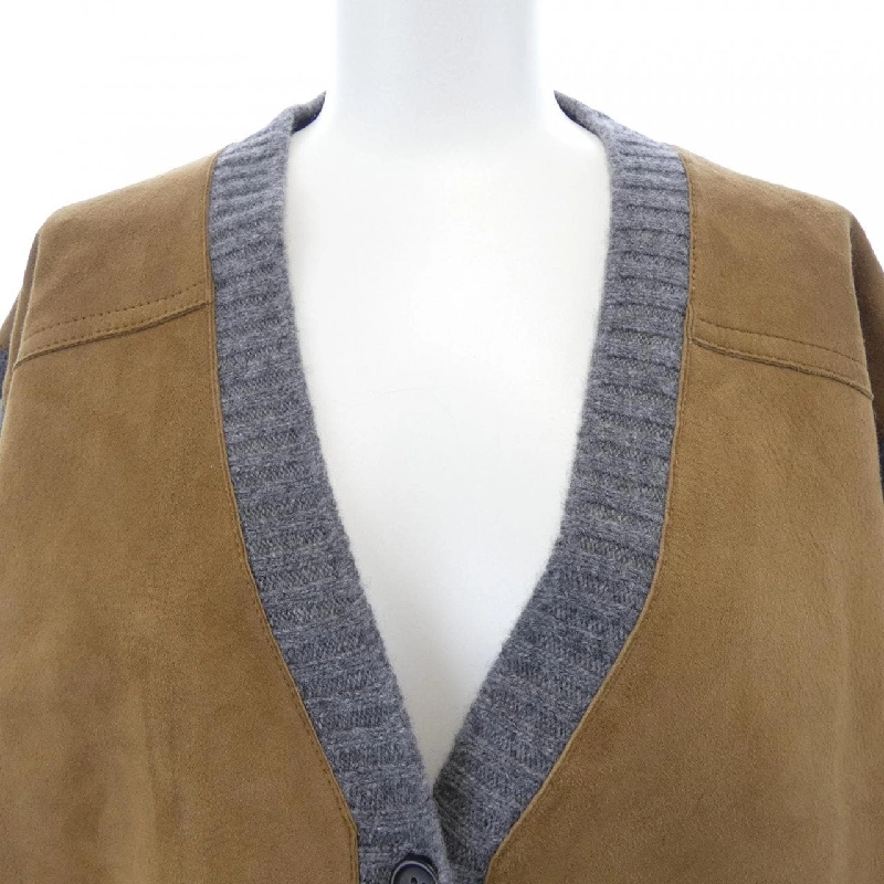 Áo khoác cardigan PRADA logo tam giác P25N80 SOOO 173P - Hàng hiệu Authentic 809662