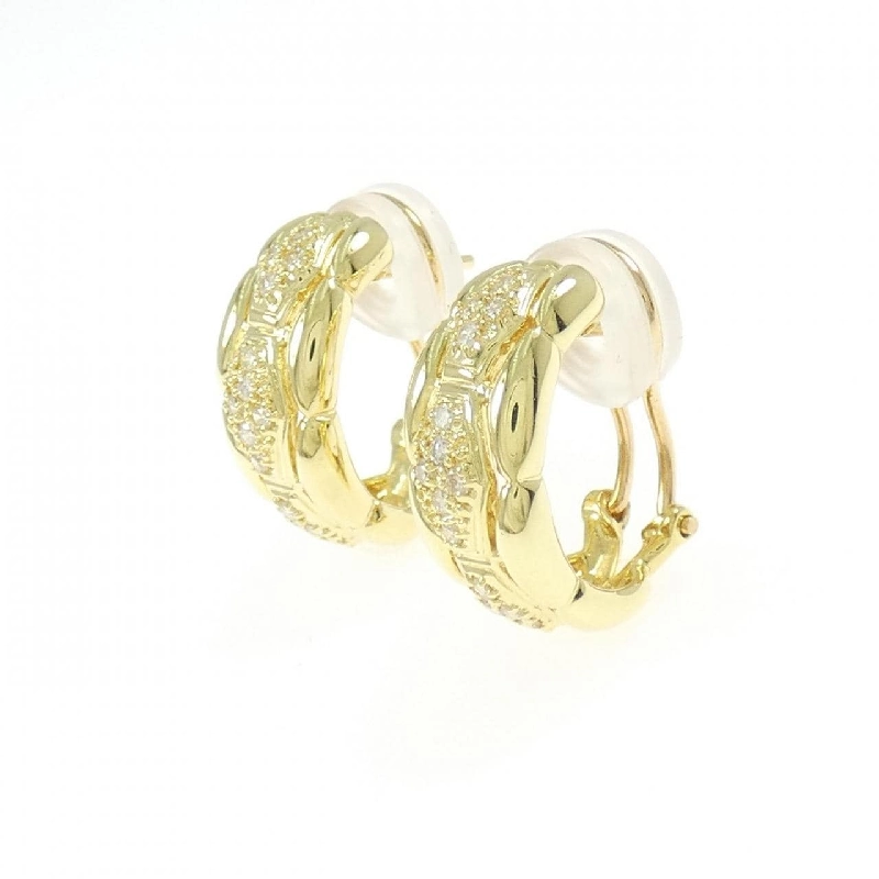 K18YG Bông tai/Khuyên tai kim cương 0.30CT - Hàng hiệu Chính hãng 870245