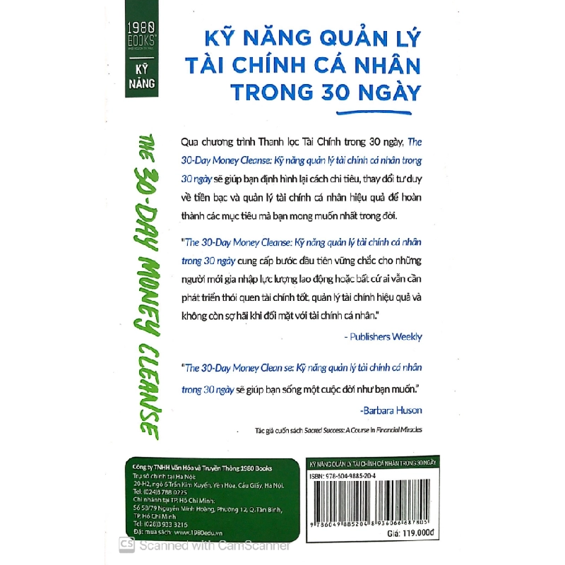 Kỹ Năng Quản Lý Tài Chính Cá Nhân Trong 30 Ngày - Ashley Feinstein Gerstley 296765