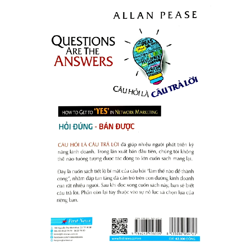 Câu Hỏi Là Câu Trả Lời - Allan Pease 293706