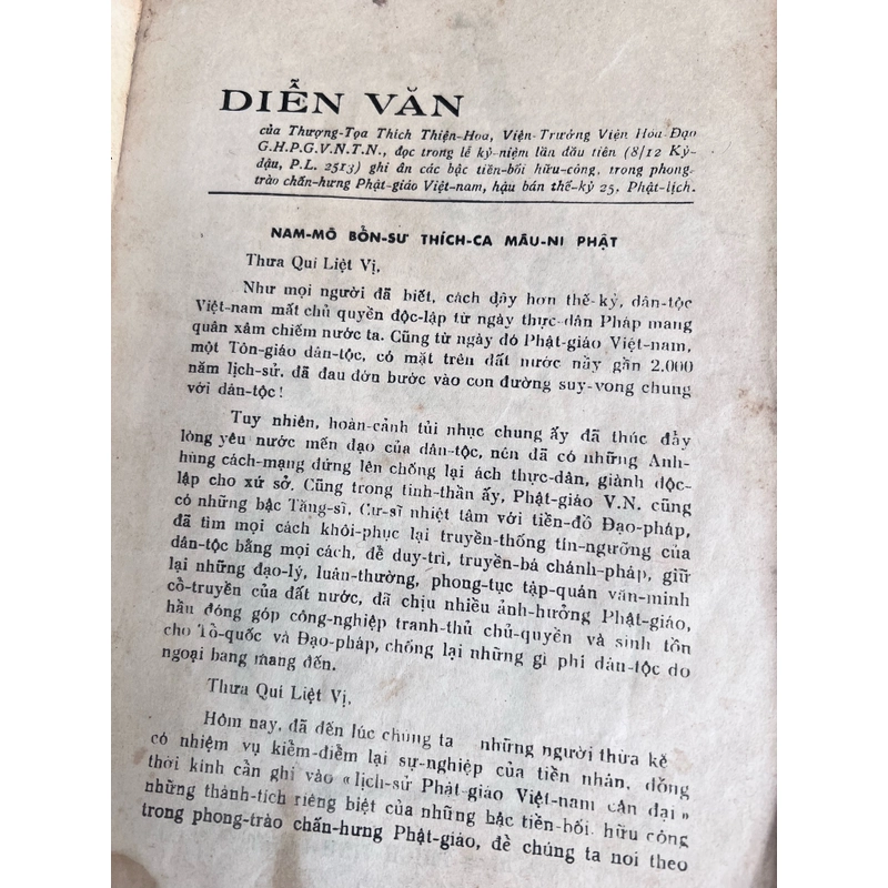 50 năm chấn hưng phật giáo Việt Nam (Thích Thiện Hoa) 1970 301277