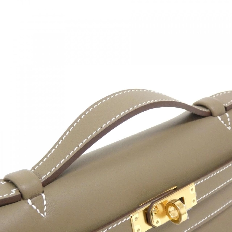 【Sản phẩm chưa sử dụng】Túi xách Hermes Pochette Kelly MINI 049417CC 618244