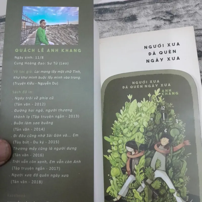 Người xưa đã quên ngày xưa. Tác giả ANH KHANG-Phuong Nam Book 713677