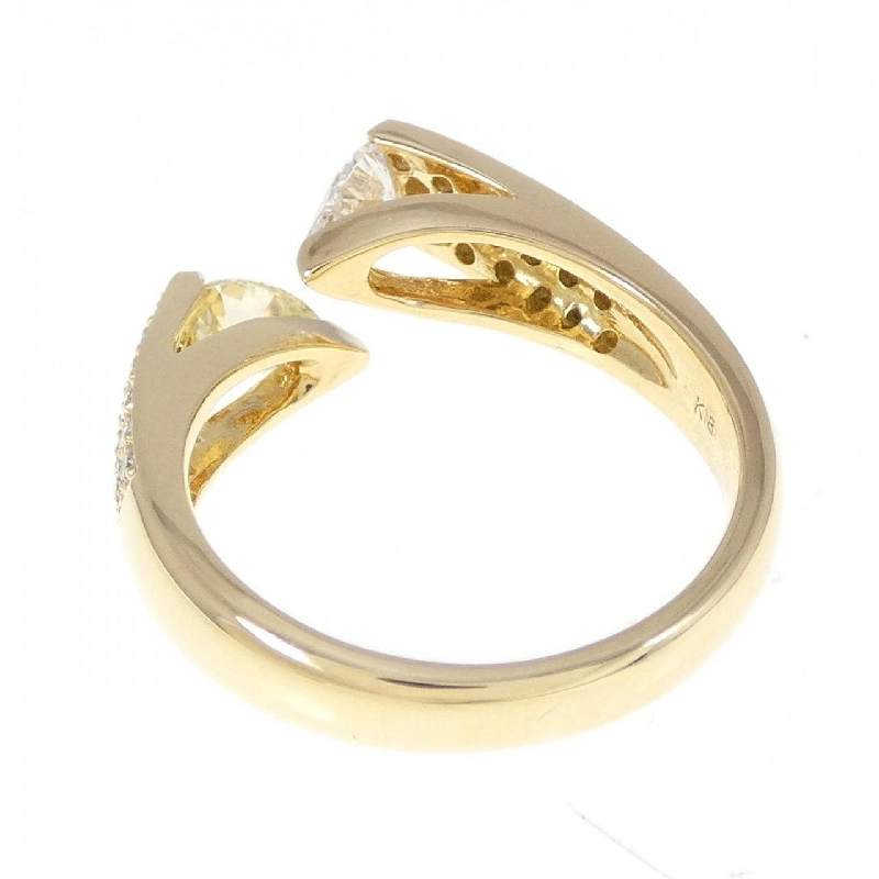 Nhẫn kim cương K18YG 0.69CT - Hàng hiệu Chính hãng 857073