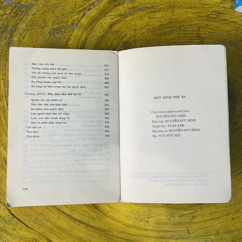 ĐỢT SÓNG THỨ BA - ALVIN TOFLER 735743