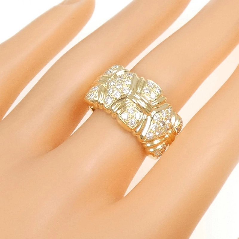 Nhẫn kim cương K18YG 0.84CT 666067