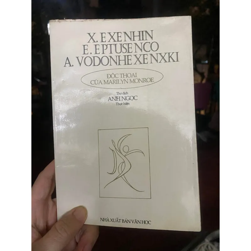 Độc thoại của Marilyn Monroe- có chữ ký  1002892