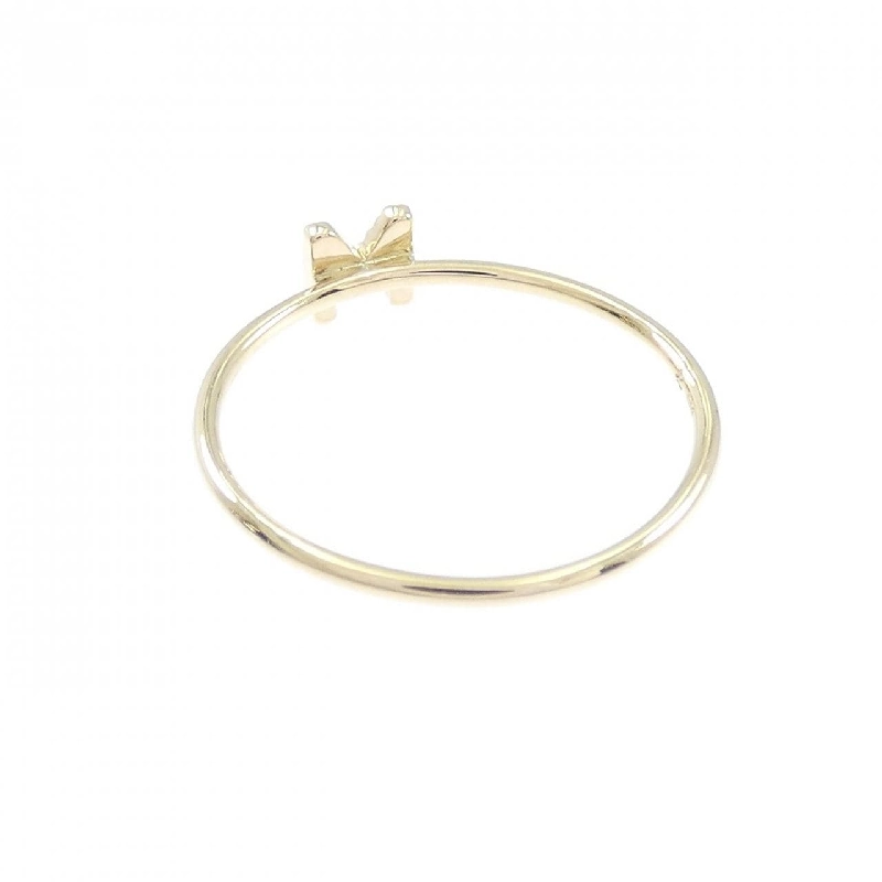Nhẫn kim cương M khắc tên thương hiệu クミキョク 0.02CT - Hàng hiệu Authentic 836453