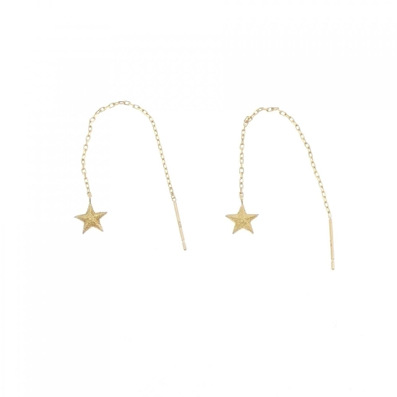 K18YG Bông tai hình sao - Hàng hiệu Chính hãng 871086