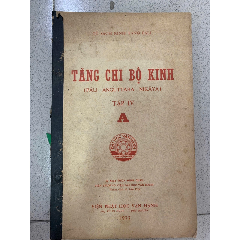 TƯƠNG ƯNG BỘ KINH (PALI SAMYUTTA NIKAYA) - THÍCH MINH CHÂU 529984