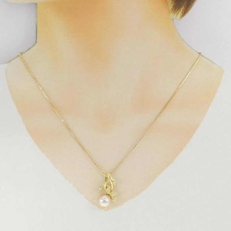 K18YG Ngọc trai trắng 10.2mm - Hàng hiệu Chính hãng 856327