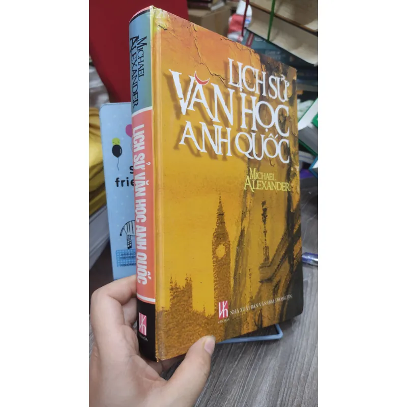 Sách: Lịch sử văn học Anh Quốc - TG: Michael Alexander (A1) 1065405