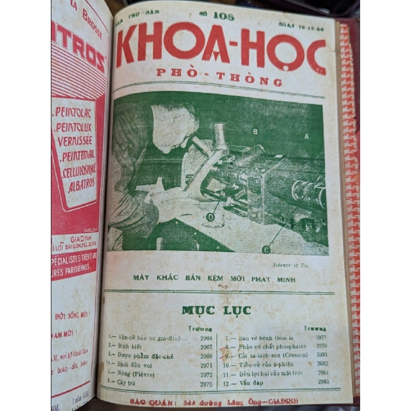 Khoa học phổ thông số 94 -105 ( trọn 12 số đóng chung bìa cứng ) 127134