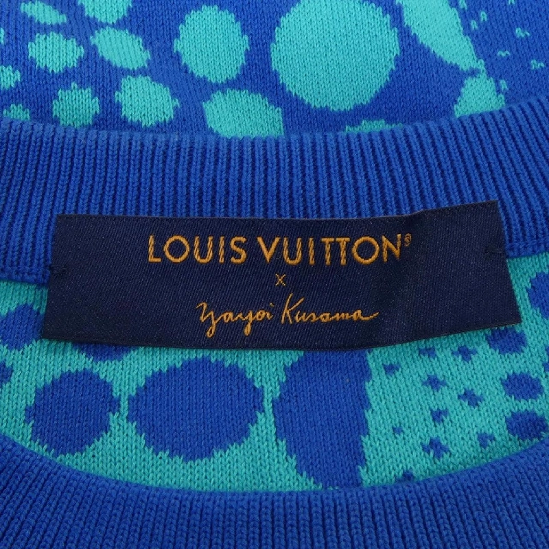 Louis Vuitton LOUIS VUITTON LV×YK Áo len cổ tròn toàn bộ hình bí ngô HON38WJL4 Yayoi Kusama - Hàng hiệu Chính hãng 895098