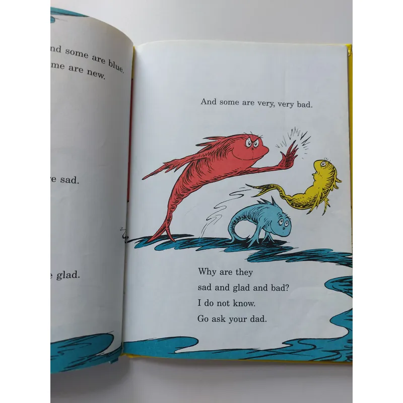 ✨ One Fish, Two Fish, Red Fish, Blue Fish – Dr. Seuss ✨ 712551
