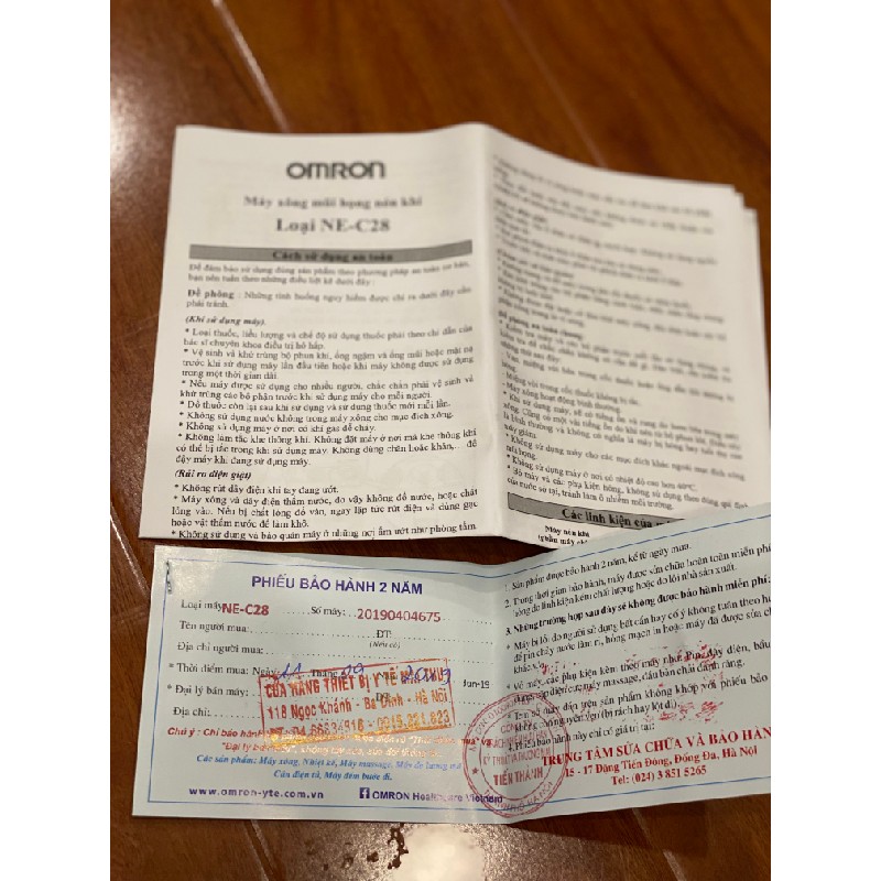 Máy xông khí dung Omron NE-C28 65