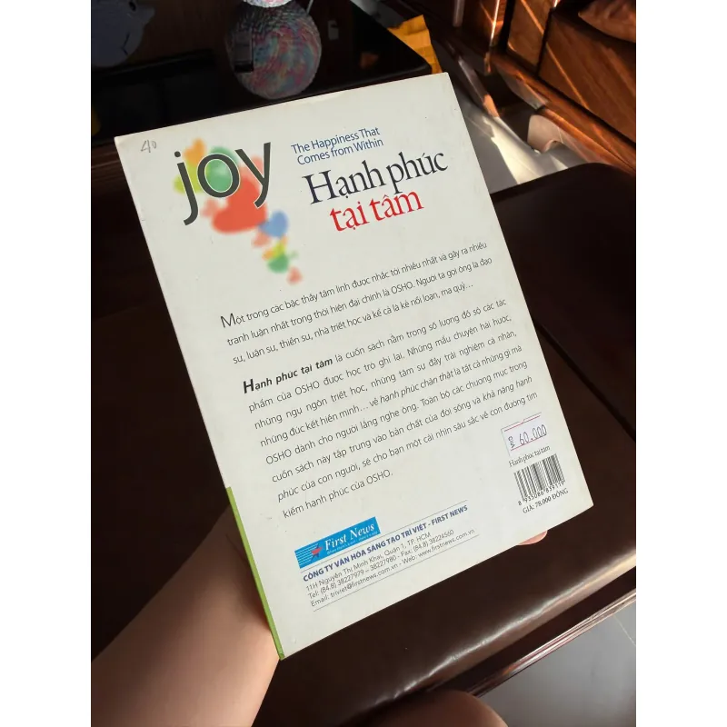 Hạnh Phúc Tại Tâm – Osho | Joy: The Happiness That Comes From Within- K2 992907