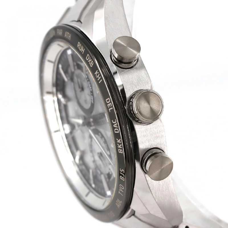 Đồng hồ điện tử Citizen Attesa H800-A1CN20F/AT8284-61A TI Solar Quartz - Hàng hiệu Chính hãng 880107