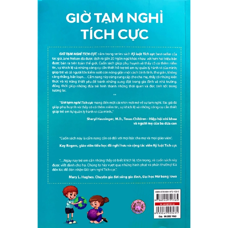 Giờ Tạm Nghỉ Tích Cực - Jane Nelsen 280664