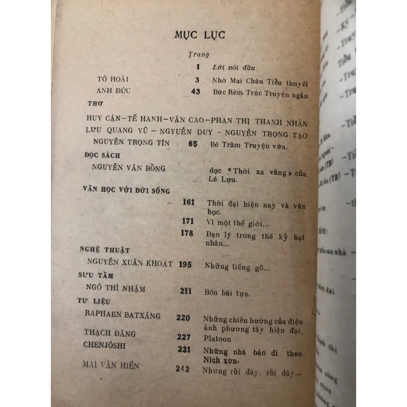 Tác phẩm văn học (Số 1, tháng 7-1987) 762733