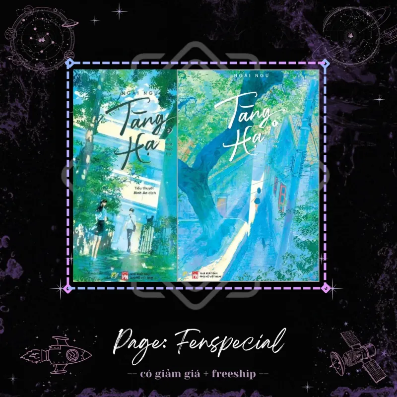 Chỉ Sách: Tàng Hạ - Bí Mật Mùa Hạ - Tập 1, 2 + Quà Random 1tr - Fenspecial 990331