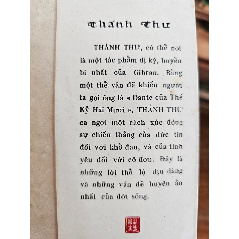 THÁNH THƯ - KAHLIL GIBRAN 149993