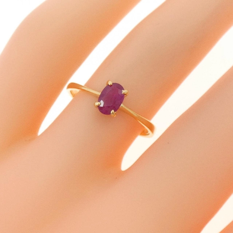 Nhẫn Ruby 750YG 0.45CT 670364