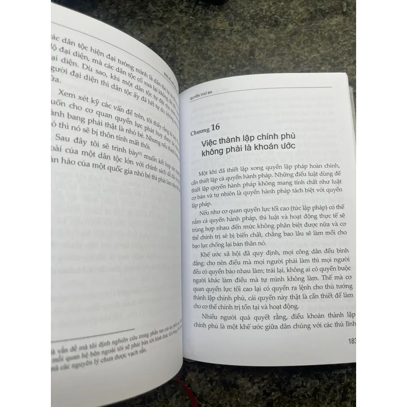 Bàn về khế ước xã hội Jean Jacques Roussea bìa cứng 740451