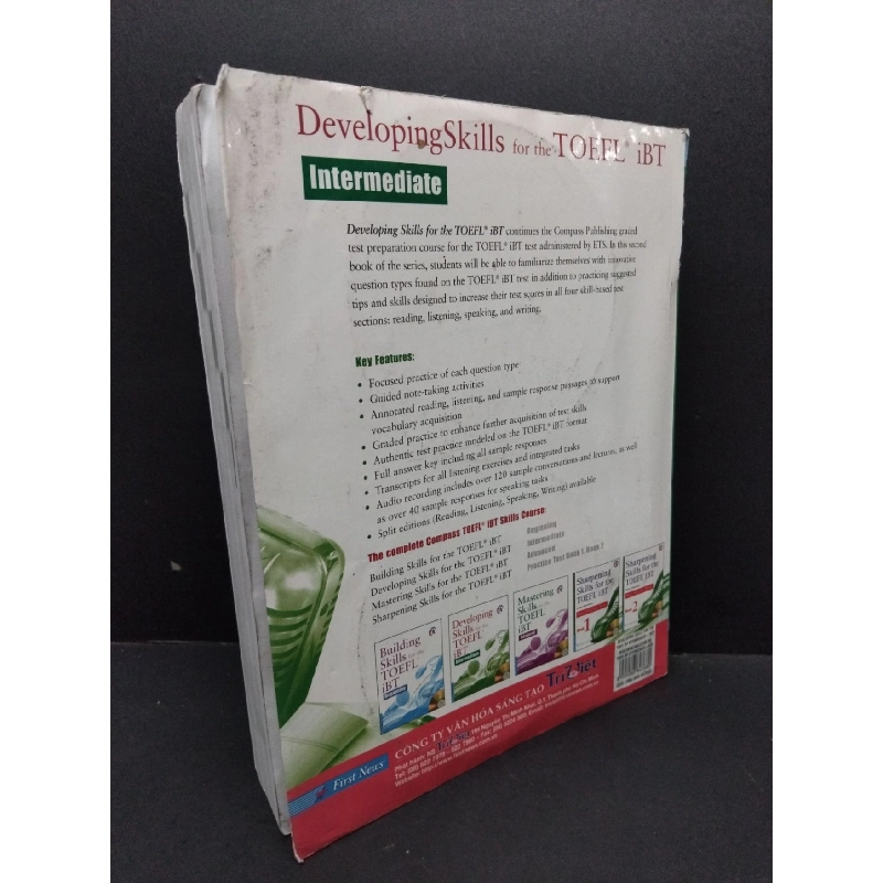 Developing skills for the toefl iBT (kèm CD) mới 80% ố nhẹ rách bìa nhẹ 2011 HCM1710 HỌC NGOẠI NGỮ 917507