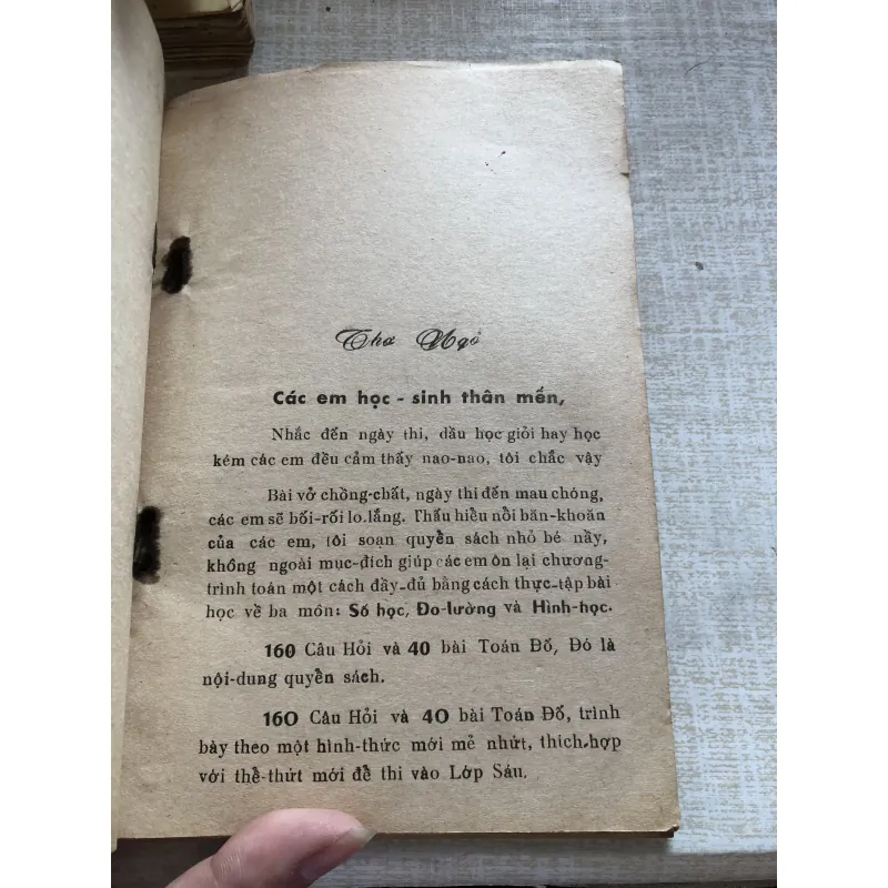 160 câu hỏi 40 bài toán 993445