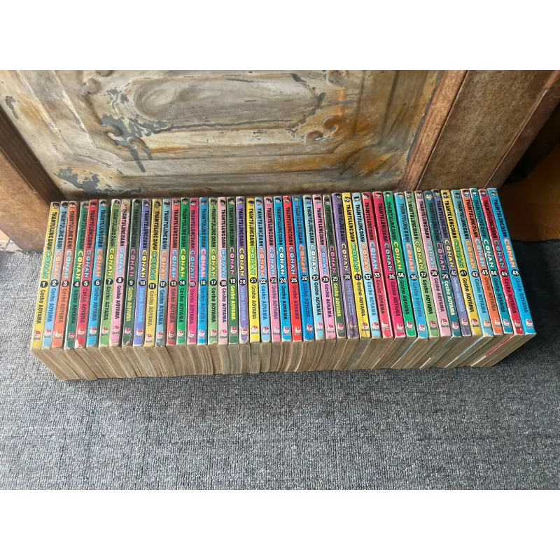 Truyện Conan Thám Tử Lừng Danh Bìa Màu - Trọn Bộ 46 Tập - NXB Kim Đồng 563252