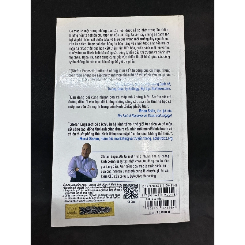 Kinh tế học Cá mập - Cách tấn công các công ty dẫn đầu thị trường, Stefan Engeseth, mới 90% SBM0201 61376