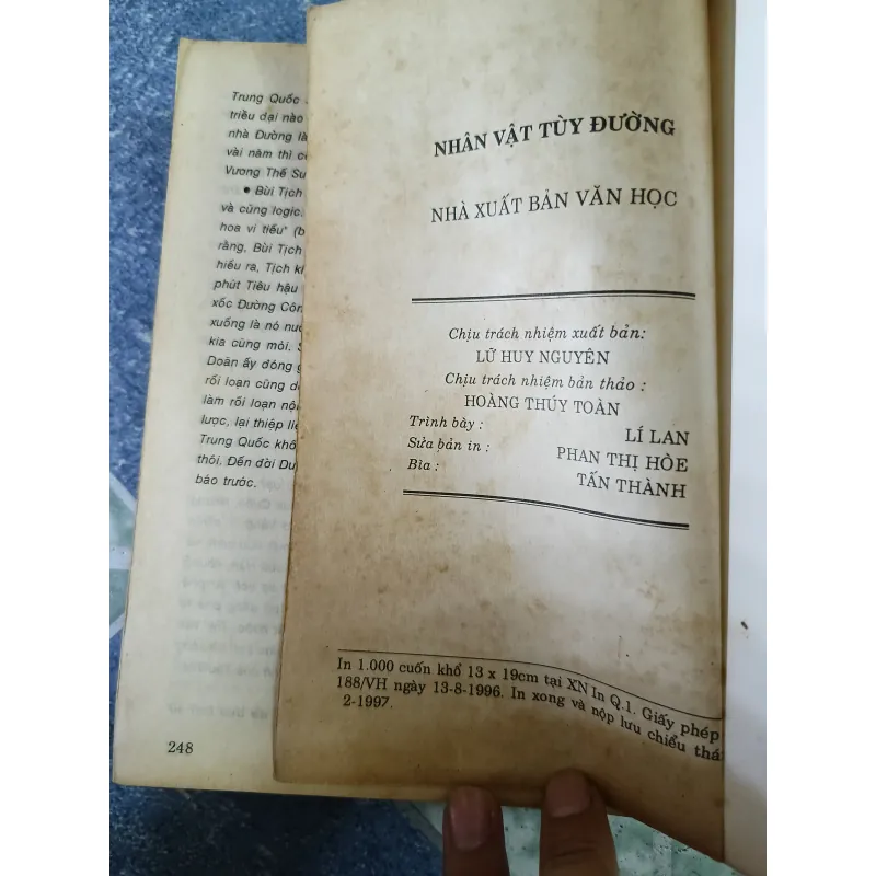 Nhân vật Tùy Đường ( 2 tập) - Ngô Nguyên Phi 791693