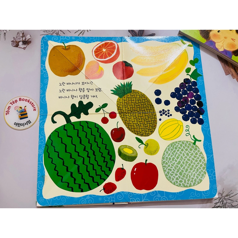 Set boardbook tiếng Hàn cho bé từ 0T 471113