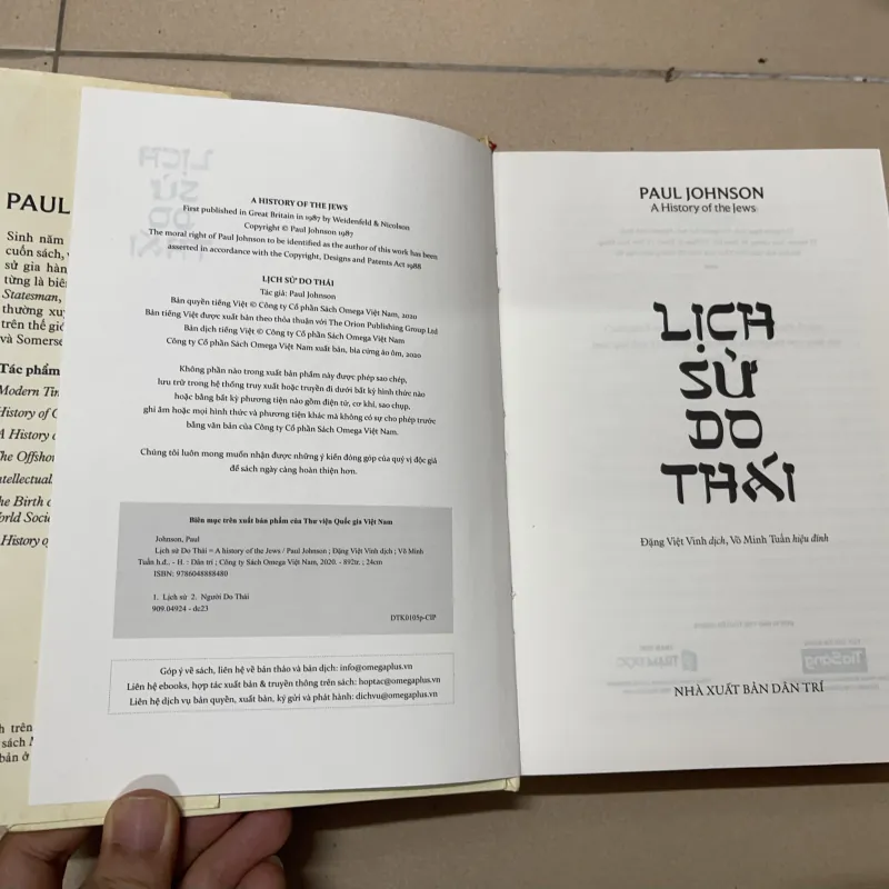 Lịch Sử Do Thái - Paul Johnson  1022035