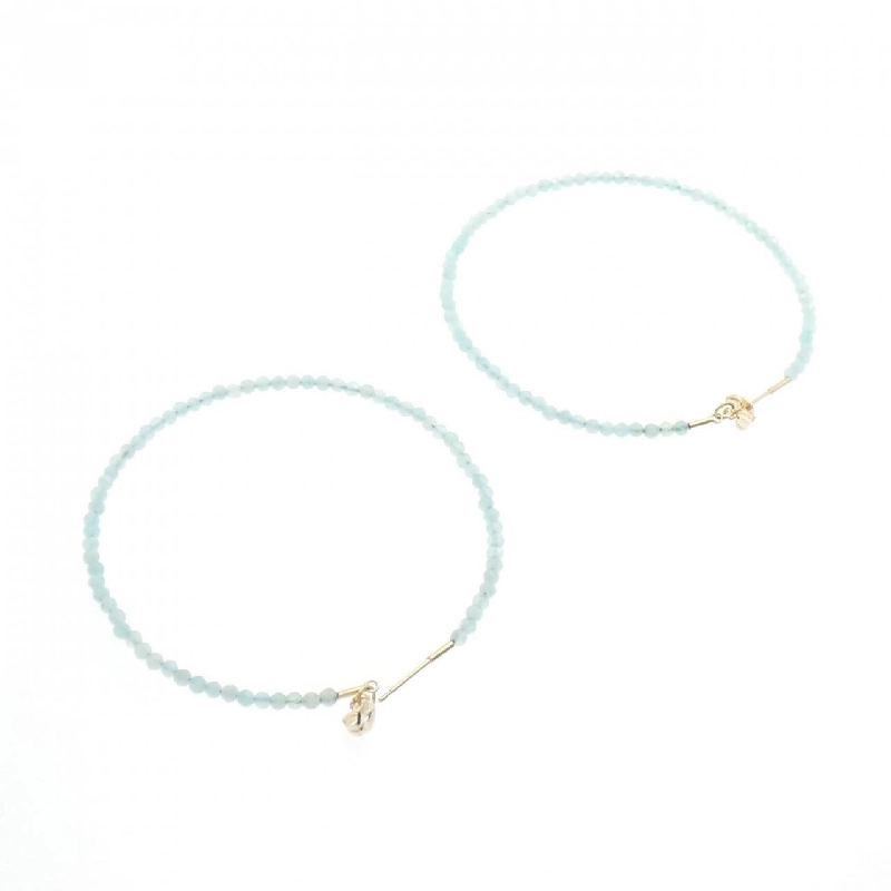K10YG Đá Amazonite Bông Tai - Hàng hiệu Chính hãng 872091