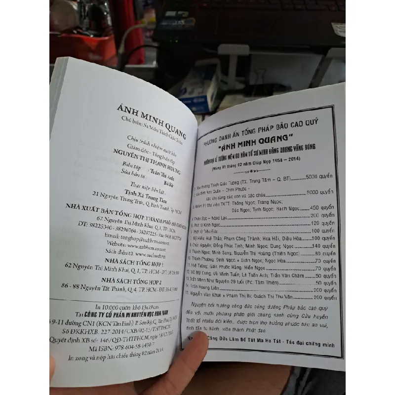 Ánh minh quang TÂM LINH - TÔN GIÁO - THIỀN HCM1008 577297