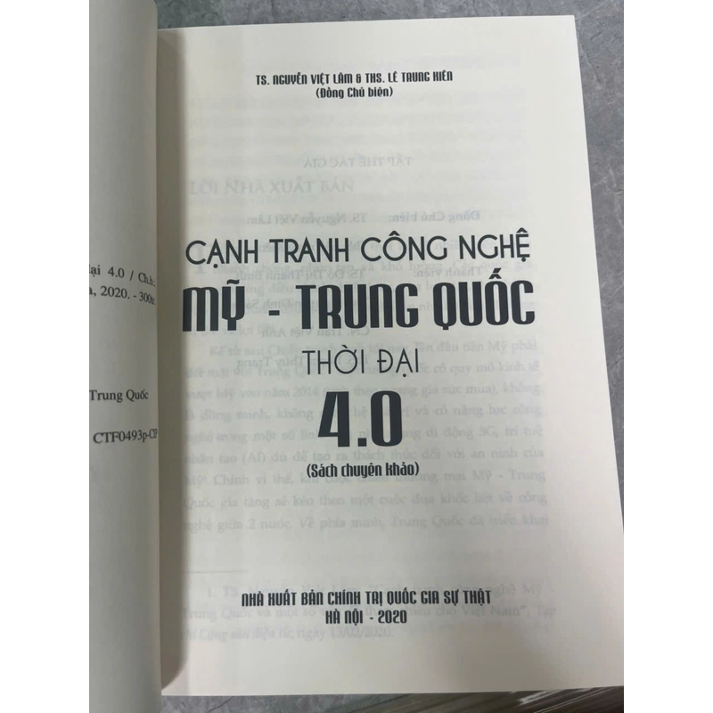 CẠNH TRANH CÔNG NGHỆ MỸ- TRUNG QUỐC THỜI ĐẠI 4.0 531347