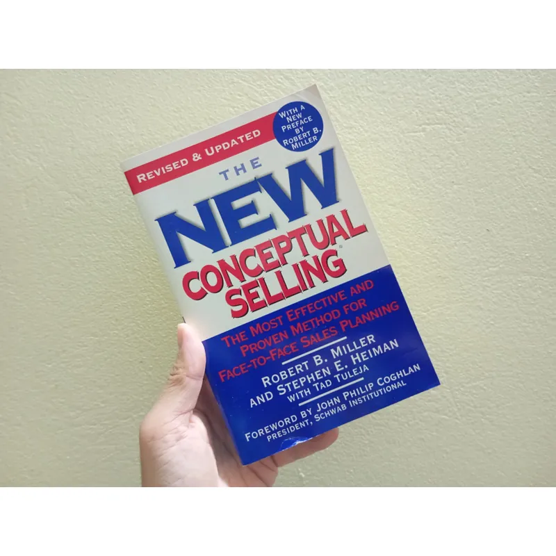 New conceptual selling, sách ngoại văn tiếng Anh, english book  647487