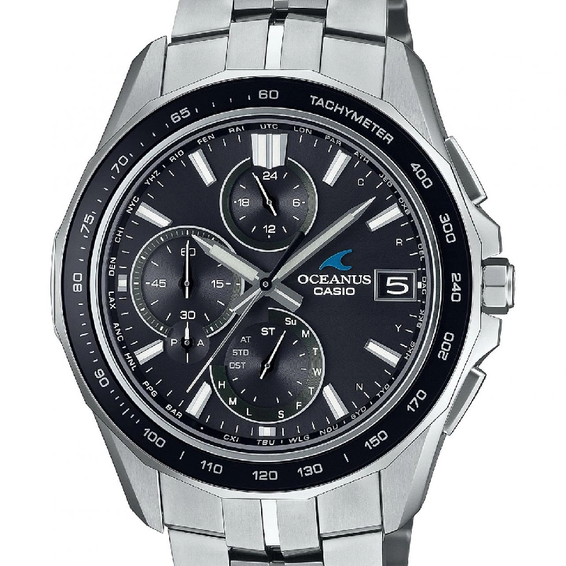 Đồng hồ sóng radio Casio Oceanus OCW-S7000-1A2JF TI Solar Quartz - Hàng hiệu Chính hãng 883308