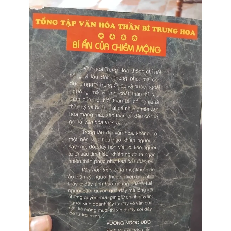 Bí ẩn của chiêm mộng chủ biên Diêu Vĩ Quân  1032020