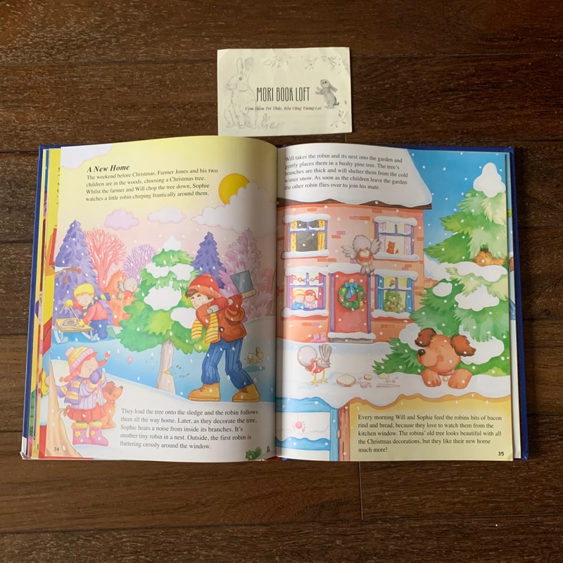 Sách tranh tiếng anh Magical Christmas Stories, Used, Bìa xốp 479273