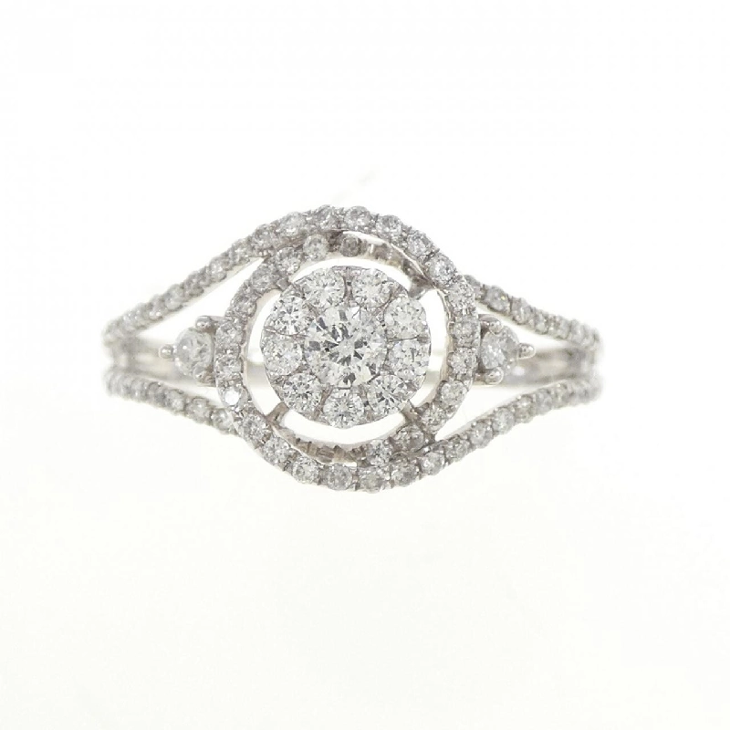 Nhẫn kim cương K18WG 0.40CT 670641