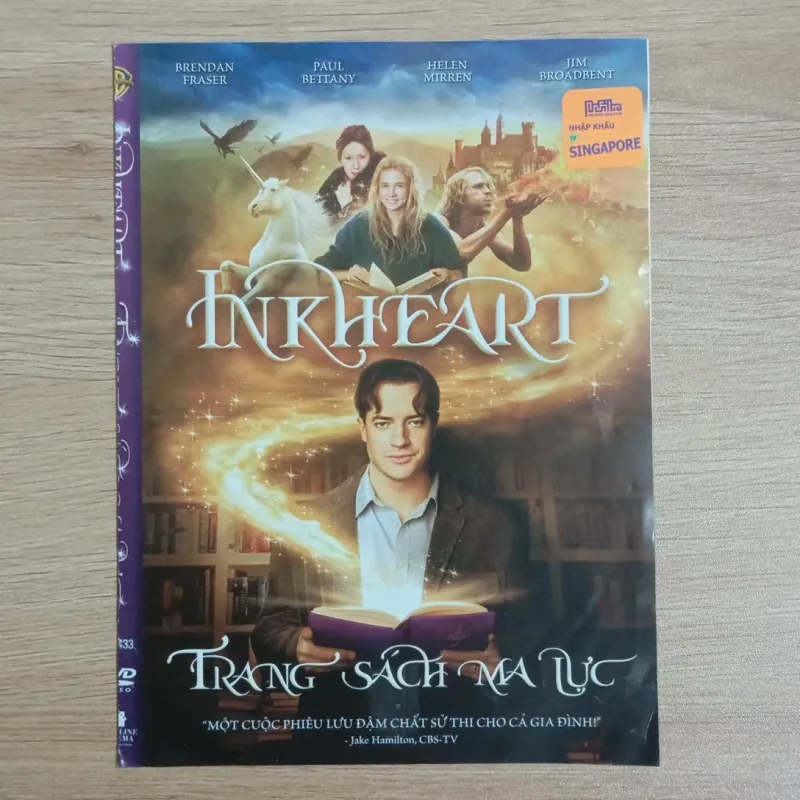 Đĩa gốc DVD phim Trang sách ma lực 1004892